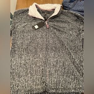 True grit half zip jacket